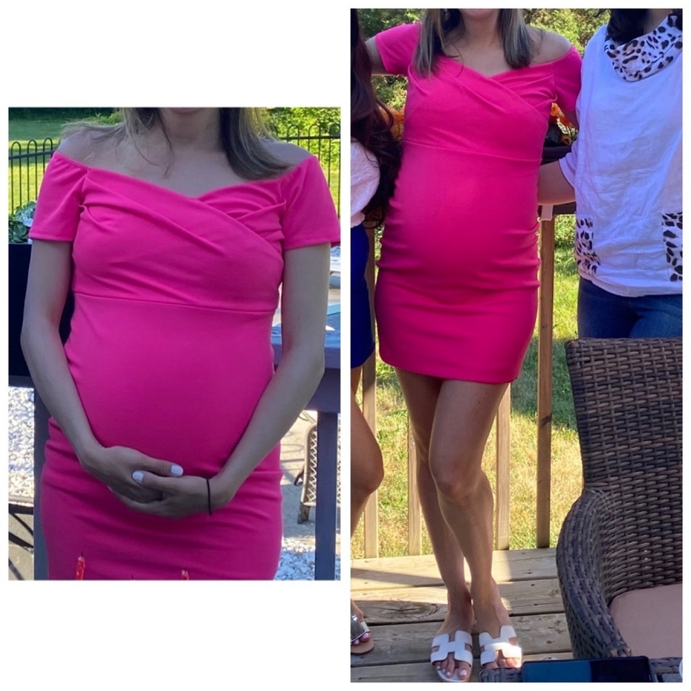 Nice & stretchy maternity dress